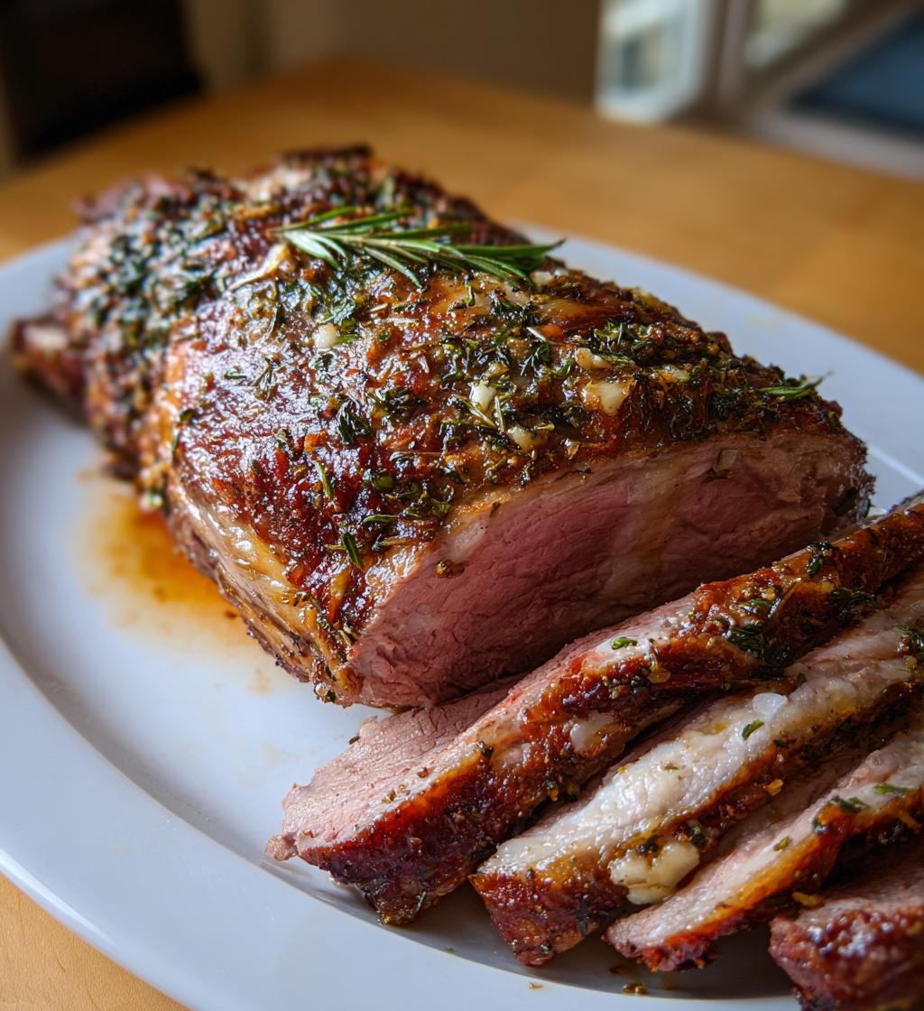 Classic Oven-Baked Lamb Leg: Juicy & Tender for Festive Meals